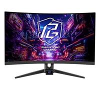ASRock Phantom Gaming PG27FRS1A 27 Inch FHD (1920 x 1080) VA Curved (1500R) Gaming Monitor, 280Hz 1ms (MPRT) Response Time, 2 x HDMI 2.0