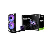 ASRock Pro 240 ARGB All-in-One Liquid CPU Cooler, 240mm Radiator, Dynamic ARGB Lighting, 3-Phase Pump, 0dB Silent Mode, 6-Year Warranty