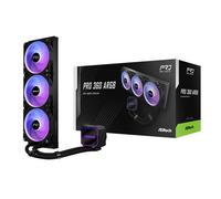 ASRock Pro 360 ARGB CPU Cooler - Black 360mm Radiator Dual PWM Fans Intel/AMD
