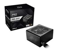 ASRock PRO-650B ATX Power Supply - 650W PSU 80+ Bronze 120mm Silent Fan High Eff