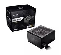 ASRock PRO-650G 650W ATX Power Supply Unit 80 Plus Gold Certified 120mm Silent Cooling Fan High Efficiency PSU