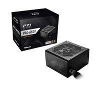 ASRock PRO-650G 650W ATX Power Supply Unit 80 Plus Gold Certified 120mm Silent Cooling Fan High Efficiency PSU