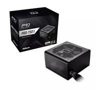 ASRock PRO-750G 750W ATX Power Supply Unit 80 Plus Gold Certified 120mm Silent Cooling Fan High Efficiency PSU
