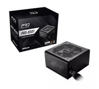 ASRock PRO-850B 850W ATX Power Supply Unit 80 Plus Bronze Certified 120mm Silent Cooling Fan High Efficiency PSU