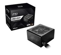 ASRock PRO-850B 850W ATX Power Supply Unit 80 Plus Bronze Certified 120mm Silent Cooling Fan High Efficiency PSU
