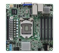 AsRock Rack E3C256D4I-2T Mini-ITX Server Motherboard Single Socket H5 (LGA1200) Intel Xeon E-2300 and 10th Gen Pentium Series C256 Dual 10GbE
