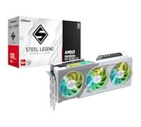 Asrock Radeon RX 9060 XT Steel Legend OC 16GB GDDR6 PCI-Express Graphics Card