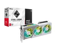 ASRock Radeon RX 9060 XT Steel Legend OC 16GB Triple Fan Graphics Card