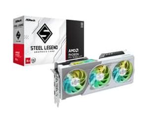 Asrock Radeon RX 9060 XT Steel Legend OC 8GB GDDR6 PCI-Express Graphics Card