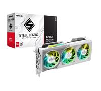 Asrock Rx 9070 Steel Legend X3 16gb Gddr6 Graphic Card