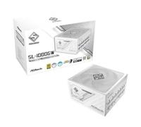 Asrock Steel Legend SL-1000G 80 Plus Gold 1000W Modular Power Supply - White