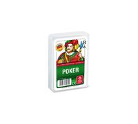 ASS Philos 6688 Poker Playing Cards, French Picture Plastic Case
