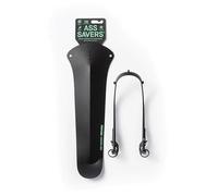 Ass Savers - Win Wing 2 Gravel - Black, Rear Mudguard For Gravel Bikes With Black Wishbone, Tire Widths Up To 60Mm, Ultralight, Clip On, Easy Installation & Removal, Secure Mount, Swedish Design