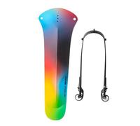 ASS SAVERS - Win Wing 2 Gravel - Spektrum, Rear Mudguard for Gravel Bikes with Black Wishbone, Tire Widths up to 60mm, Ultralight, Clip On, Easy Installation & Removal, Secure Mount, Swedish Design