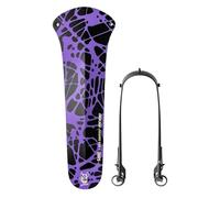 ASS SAVERS - Win Wing 2 Gravel - Squid, Rear Mudguard For Gravel Bikes With Black Wishbone, Tire Widths Up To 60Mm, Ultralight, Clip On, Easy Installation & Removal, Secure Mount, Swedish Design