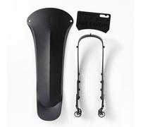 Ass Savers - Win Wing Mtb - Stealth, Rear Mudguard For Mountain Bikes (26" To 29") With Black Wishbone, Tire Widths Up To 76Mm / 3", Ultralight, Clip On, Easy Installation & Removal, Secure Mount