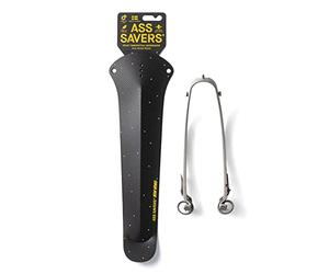 ASS SAVERS - Win Wing Road - Rear Mudguard for Road Bikes, for Tire Widths up to 38mm, Ultralight, Clip On, Easy Installation and Removal, Secure Mount, Sustainable, Swedish Design, Praline