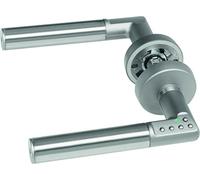 Assa Abloy Code A 492-08---12---6 Left-Hand Door Handle, Silver