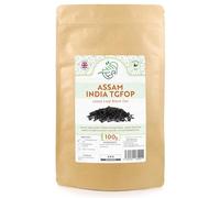 Assam India Premium Black Loose Leaf Tea Tippy Golden Flowery Orange Pekoe TGFOP (Assam India, 100g)