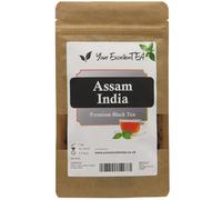 Assam Tea Loose Leaf Black Tea(1000g) Tippy Golden Flowery Orange Pekoe Pure Natural Dried Leaves Full-Bodied Aromatic Rich Perfect for a Morning Relaxation Hot Iced or Cold Brew, Resealable Pouch