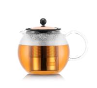 ASSAM Tea Press With Stainless Steel Filter Bodum Light Brown 1000ml