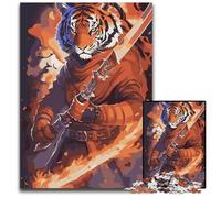 Assasins Tigers1000 Piece Jigsaw Puzzles for Adults Wooden Puzzles for Teenagers & Teens Ideal Birthday 1000 PCS(75x50cm)