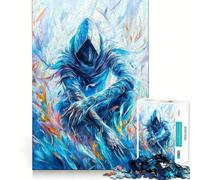 Assassin Jigsaw 1000 Pieces for Teenagers Brain Skill Bright Hue Pattern Assemble Xmas Surprise (50x75cm)