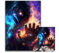 Assassin Mage Jigsaw Puzzles for Adults 1000 Piece Wooden Jigsaw Puzzles Challenging Brain Teaser for Teenagers, Family Game Night Fun 50x75CM/19.68x29.52inch