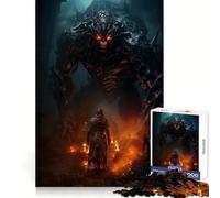 Assassin VS Monster Cyborg 1000 Piece Jigsaws for Teenagers Indoor Play Stress Less Family Game (50x75cm)