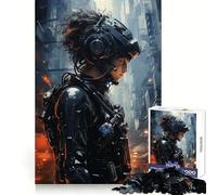 Assassin Wear Exoskeleton 1000 Pieces Jigsaws Adults Puzzles Gifts Brain Exercise Color Fast Pattern Build (50x75cm)