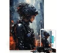Assassin Wear Exoskeleton Jigsaw Puzzles for Adults 1000 Pieces Restful Game Accurate Cut Family Bond Fine Art (38x26cm)