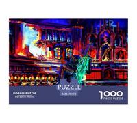 Assassin with A Knife 1000 Pieces Jigsaws for Adults Fun, Challenging & Brainteasing Birthday Gifts for Women And Man Art Colorful DIY Craft 70x50cm/1000pcs