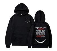Assassination Classroom Anime Hoodie Unisex Koro-Sensei Long Sleeve Hooded Pullover Casual Sweatshirt Couple Tops
