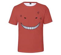 Assassination Classroom Anime T-Shirt Summer Tshirt Short Sleeve Anime Koro-Sensei Graphic Top Tee Clothes