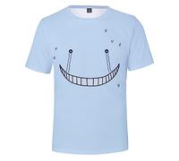 Assassination Classroom Anime T-Shirt Summer Tshirt Short Sleeve Anime Koro-Sensei Graphic Top Tee Clothes