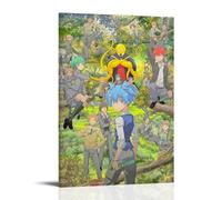 Assassination Classroom Popular Anime And Wonderful Anime Canvas Poster Wall Art Decorative Painting Bedroom Painting Posters 16x24inch(40x60cm) Frame-style