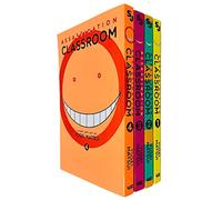 Assassination Classroom Series Vol 1-4 Collection 4 Books Set By Yusei Matsui