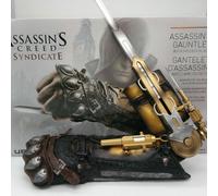 Assassin's Creed 6 Hero Phantom Hidden Blade Gauntlet Cosplay Toy, Spring-Loaded PVC, One Size, Safe Replica