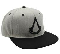 Assassin's Creed Black Crest Logo Grey Cap Hat ABYstyle
