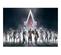 Assassin's Creed Characters Jigsaw Puzzles for Adults 1000 Piece Jigsaws Puzzles for Adults,Jigsaw Puzzle 1000 Pieces for Adult Challenging Puzzle(38x26cm）