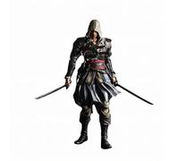 Assassin's Creed Edward James Kenway Movable Removable Accessory Combat Form PVC Painted Complete Statue Doll Model Collection Gift 27cm