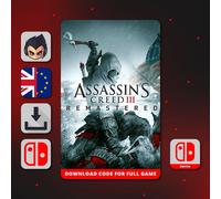 Assassin's Creed III 3 Remastered - Nintendo Switch Game Key / Code
