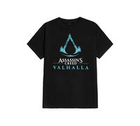 Assassins Creed - Logo Green - T-Shirt - black - S - 100% Cotton S