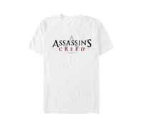 Assassins Creed - Logo White - T-Shirt - white - L - 100% Cotton,Jersey L
