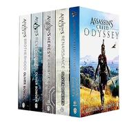 Assassins Creed Series 1 Collection 5 Books Set By Oliver Bowden & Christie Golden (Renaissance, Brotherhood, Revelations, Odyssey & Heresy)