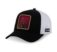 Assassin's Creed Shadows Men's & Women's Cap, Adjustable Trucker Cap by Snapback, Black/Yellow/Red/White, One Size