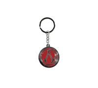 Assassin's Creed Shadows Metal Logo Keyring Pendant silver coloured Onesize