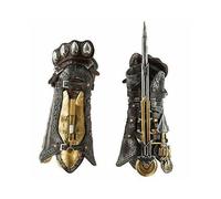 ASSASSIN'S CREED SYNDICATE Lama Phantom Hidden Blade Gauntlet Cosplay - Spring-Loaded PVC Toy, One Size, Not a Weapon