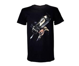 ASSASSIN'S CREED SYNDICATE Men's Hidden Blade Short Sleeve T-Shirt, Black, X-Large