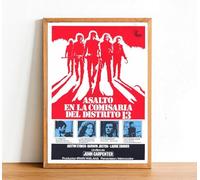 Assault On Precinct 13 Classic Vintage Movie Poster Wall Art Picture Photo A4